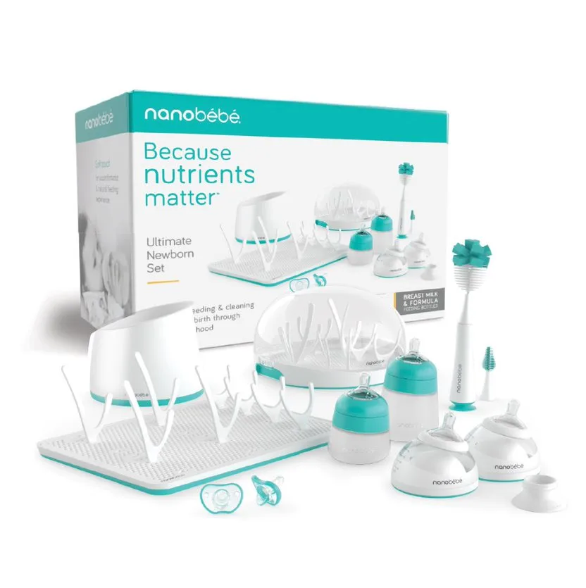 Nanobébé Ultimate Newborn Set Turkos - Baby shower