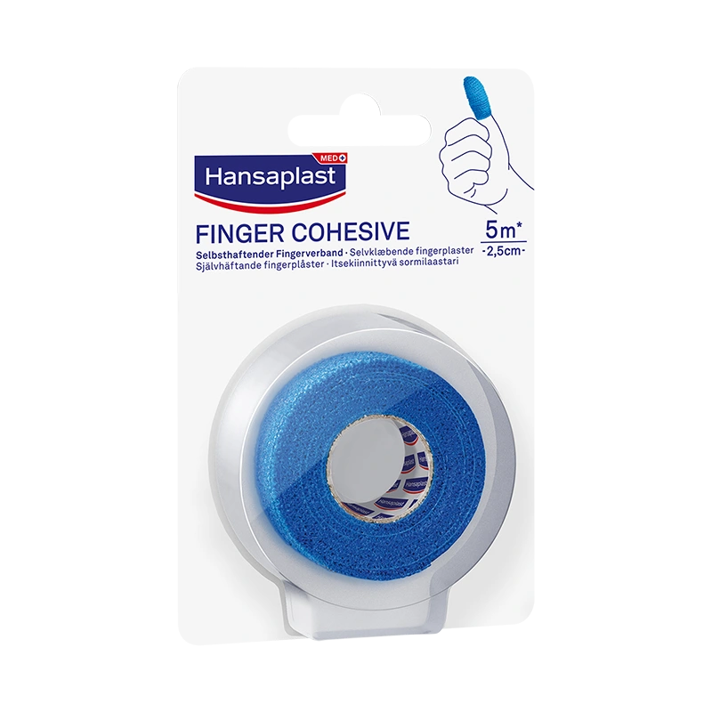 Hansaplast Finger Cohesive Fingerplåster 5 m x 2,5 cm - Fingerplåster