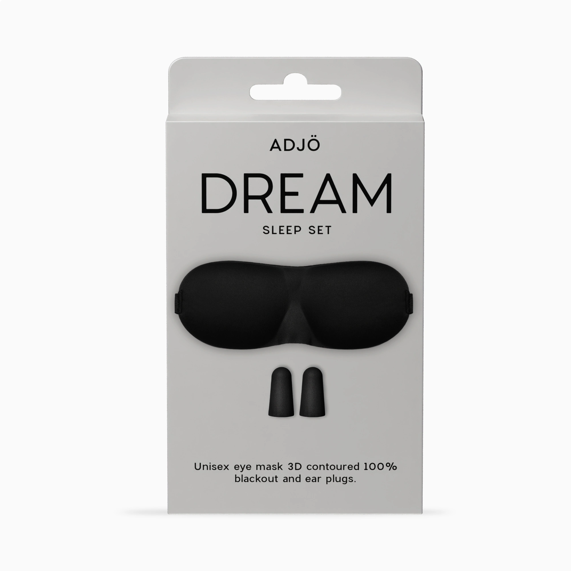 ADJÖ DREAM Sleep Set ögonmask och öronproppar - Öronproppar att sova med