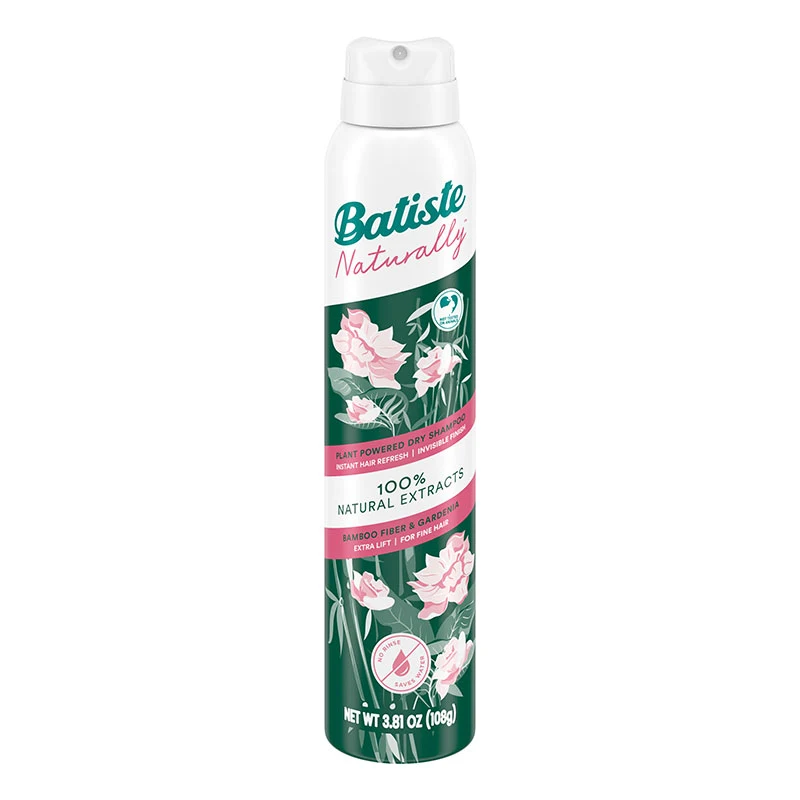 Batiste Naturally Bamboo Fibre & Gardenia (Fine hair) 200ml - Torrschampo