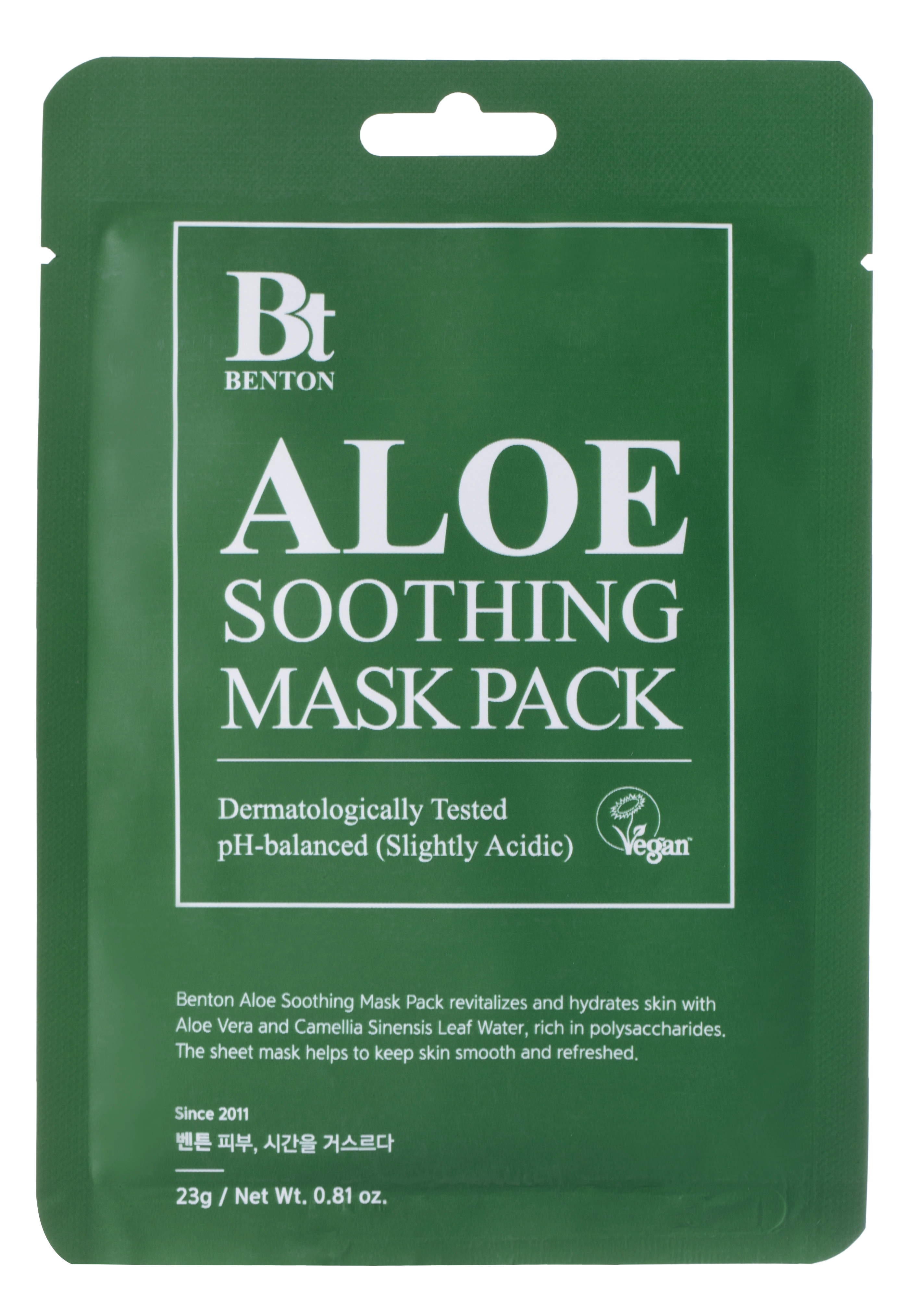 Benton Aloe Soothing Mask 23 g