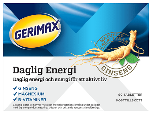 Gerimax Daglig Energi 90 st - Kosttillskott för energi