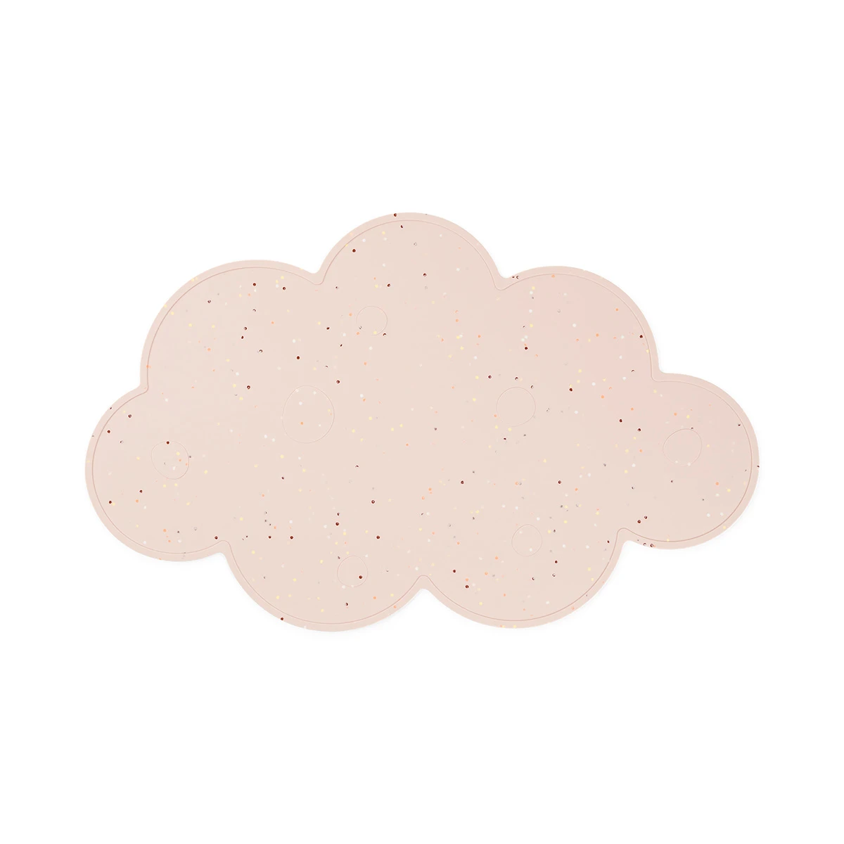 Done by Deer Silicone Placemat Confetti Powder - Barntallrik & barnbestick