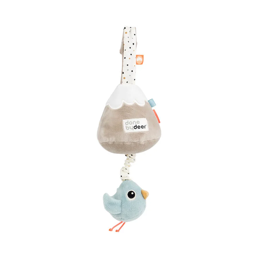 Done by Deer Musical Toy Birdee Colour Mix - Speldosor