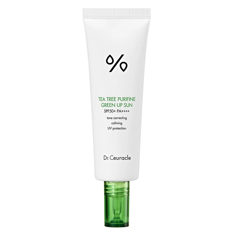 Dr. Ceuracle Tea Tree Purifine Green Up Sun 50 ml - Ansiktskräm
