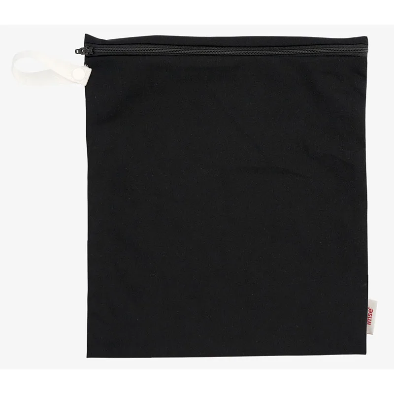 ImseVimse Wet Bag with Zipper Black - Menstrosor