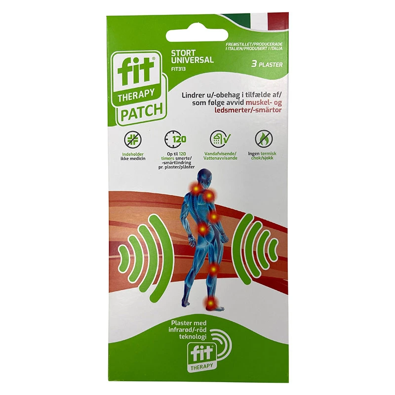 Fit Therapy Universal Stor 3 st - Plåster