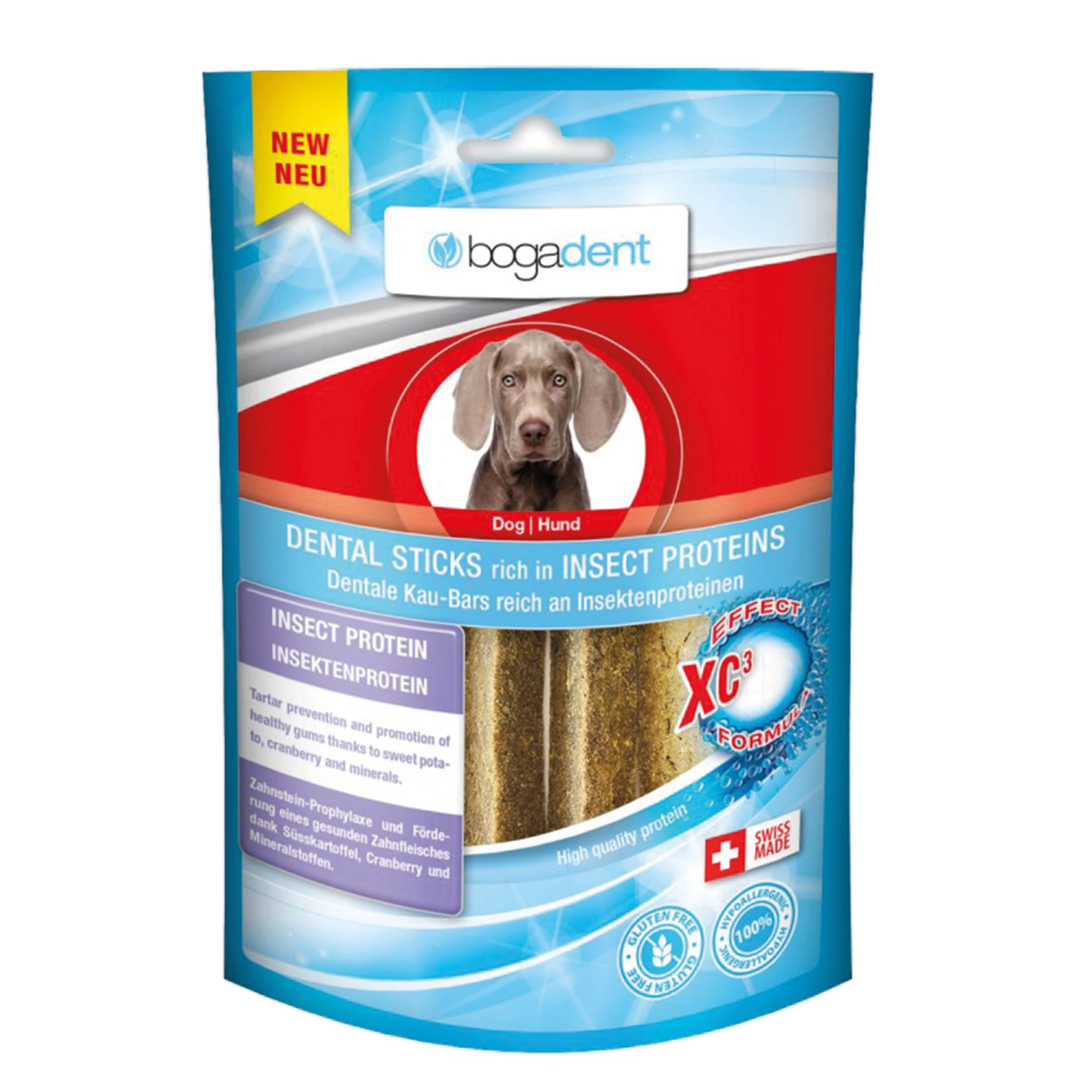 Bogadent Dental Sticks rich in Insect Proteins Dog 60 g - Tandsten hund