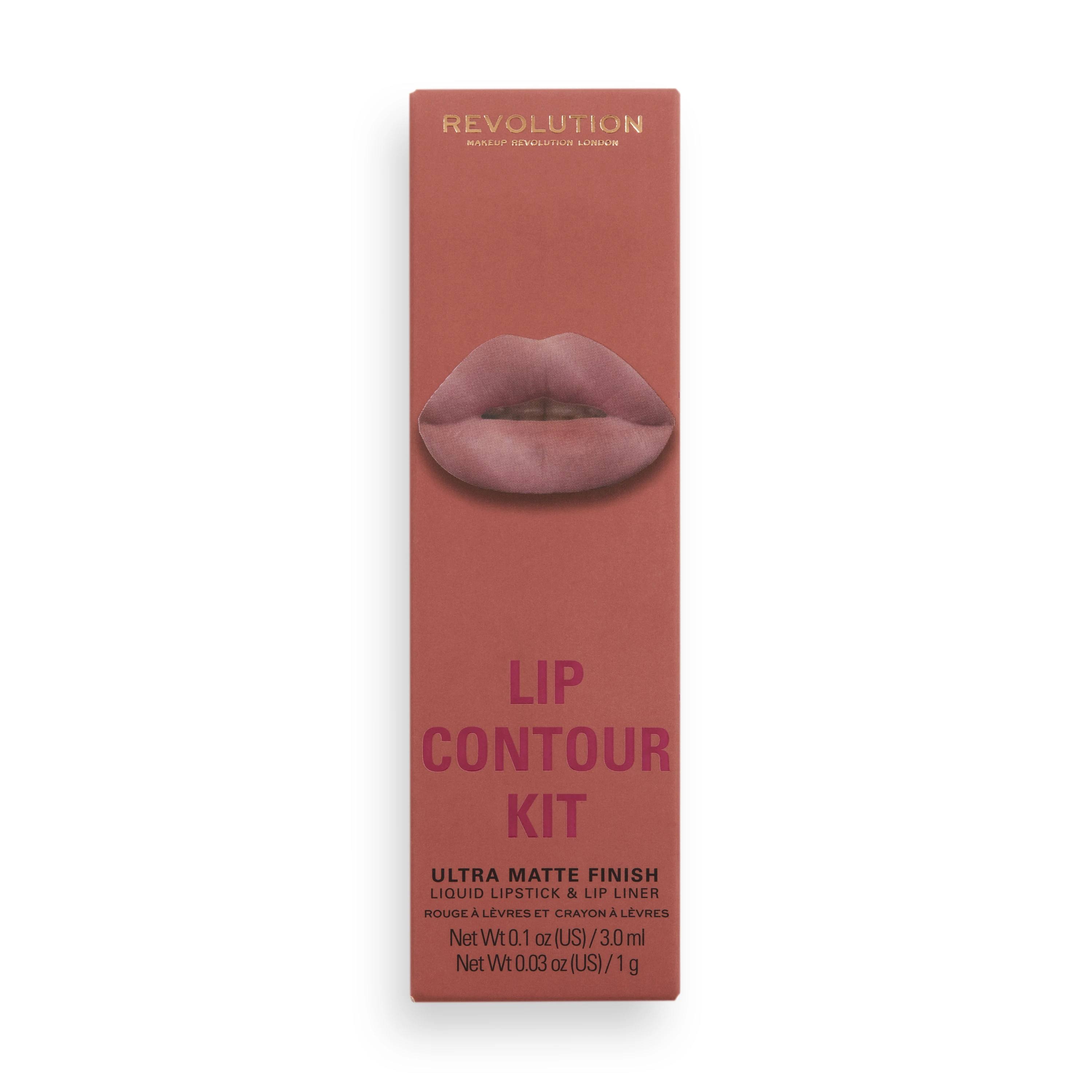 Revolution Lip Contour Kit Brunch 3 ml - Läppstift