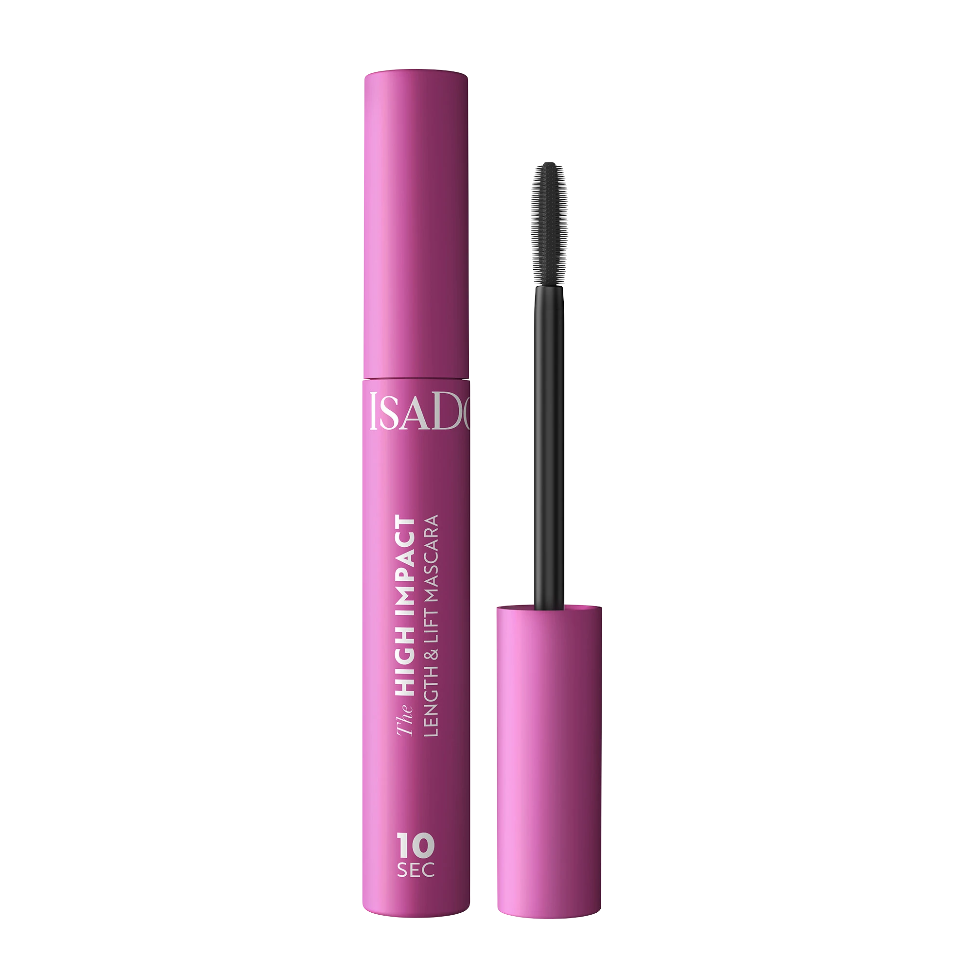IsaDora 10 Sec High Impact Length & Lift Mascara 9 ml 02 Intense Black - Mascara