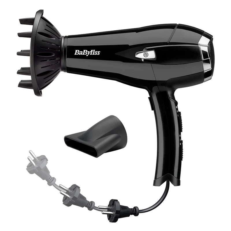 Babyliss Hårfön 2000W, Cool shot D374DE - Hårfön