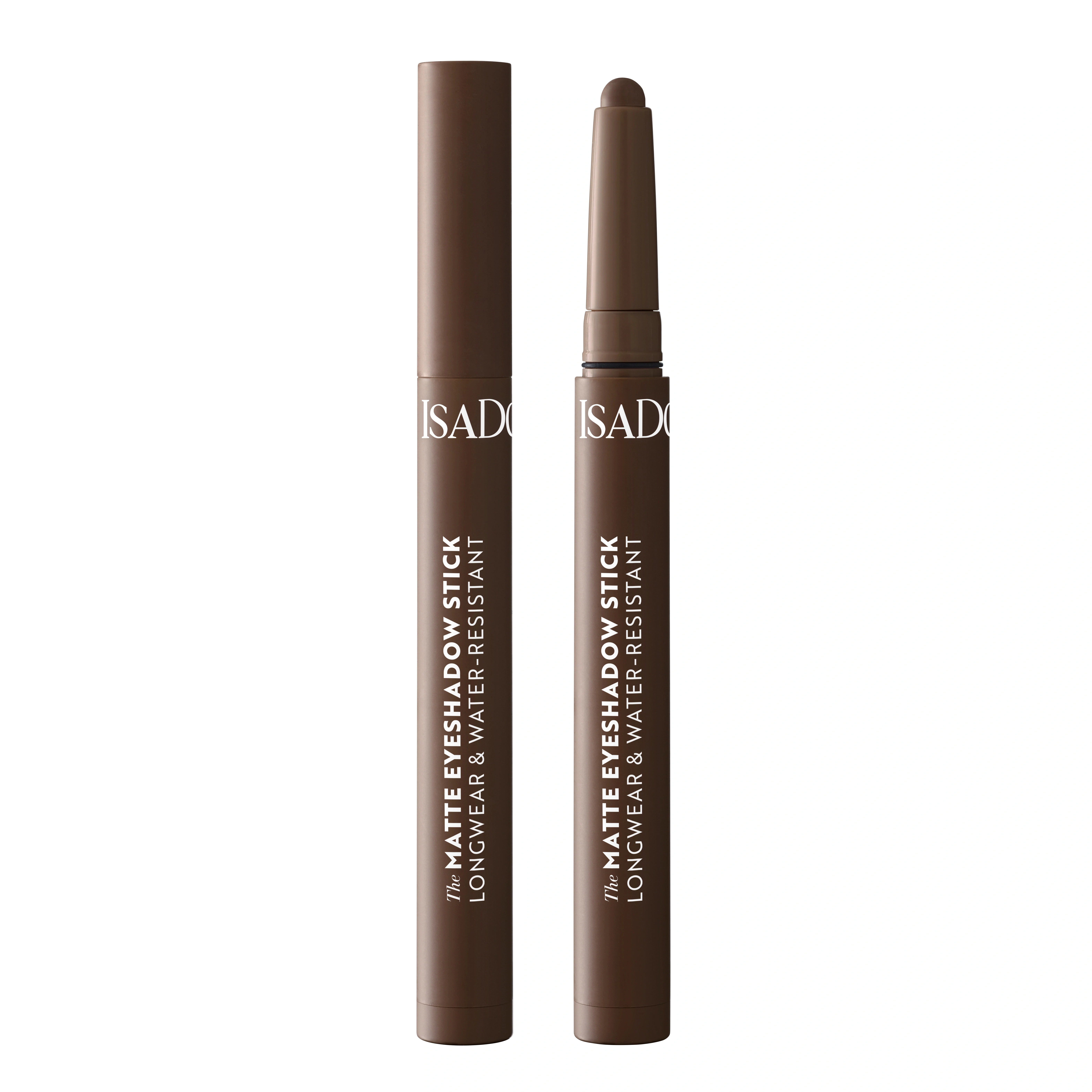 IsaDora The Matte Eyeshadow Stick Longwear & Water-Resistant 1,2 g 62 True Brown - Krämögonskugga