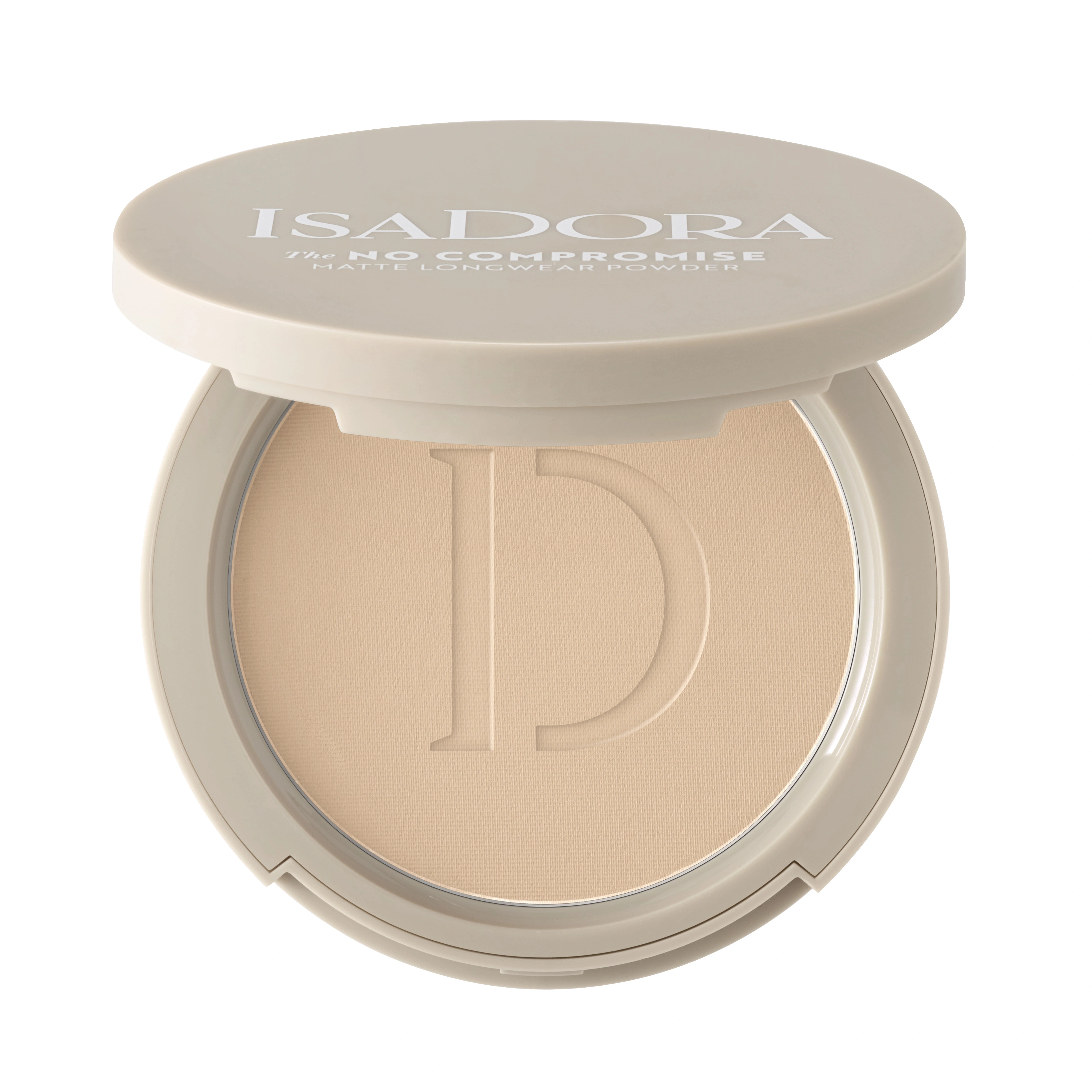 IsaDora The No Compromise Matte Longwear Powder 7 g 65 Neutral Beige - Puder