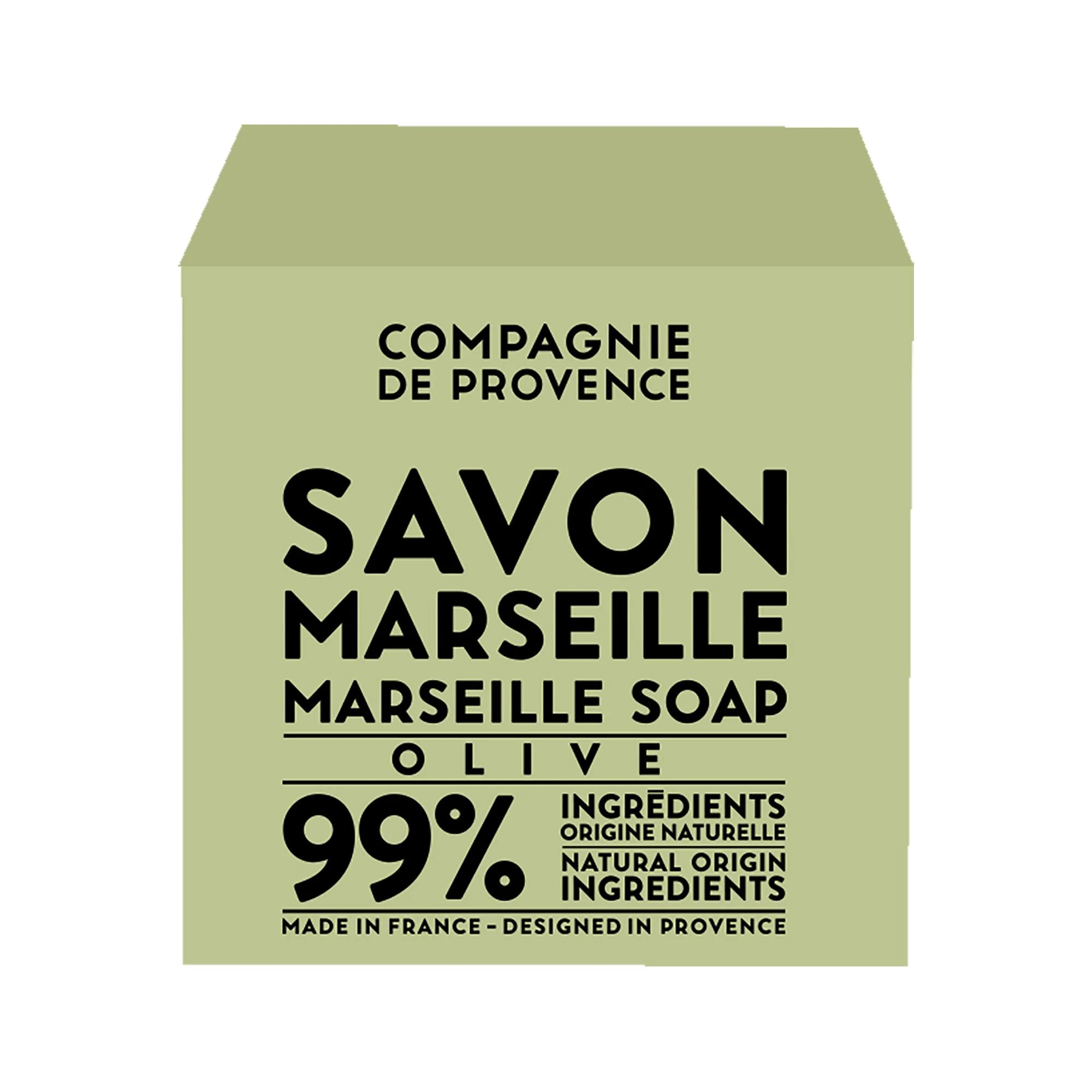 Compagnie de Provence Cube Of Marseille Soap Olive 400 g - Handtvål