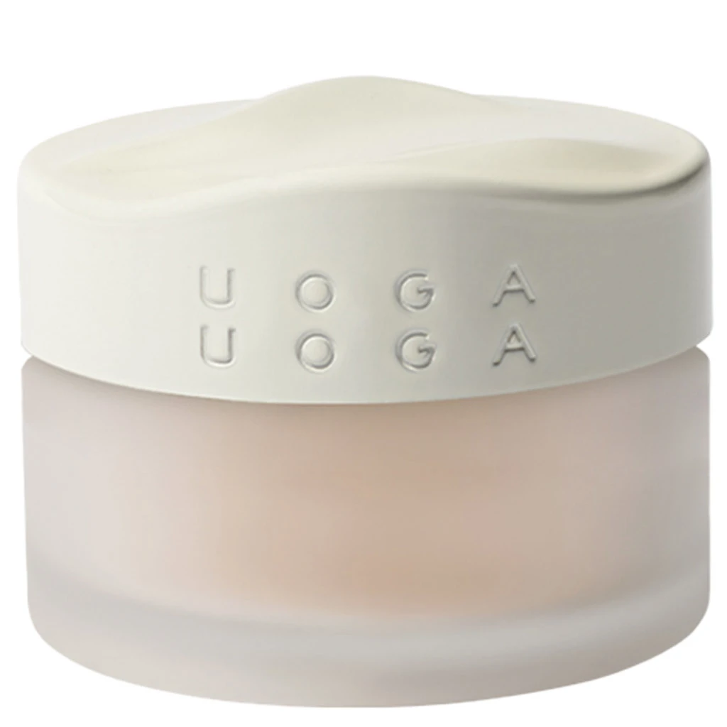 Uoga Uoga Mineral Foundation Powder With Amber 10 g Strawberry And Snow - Puderfoundation