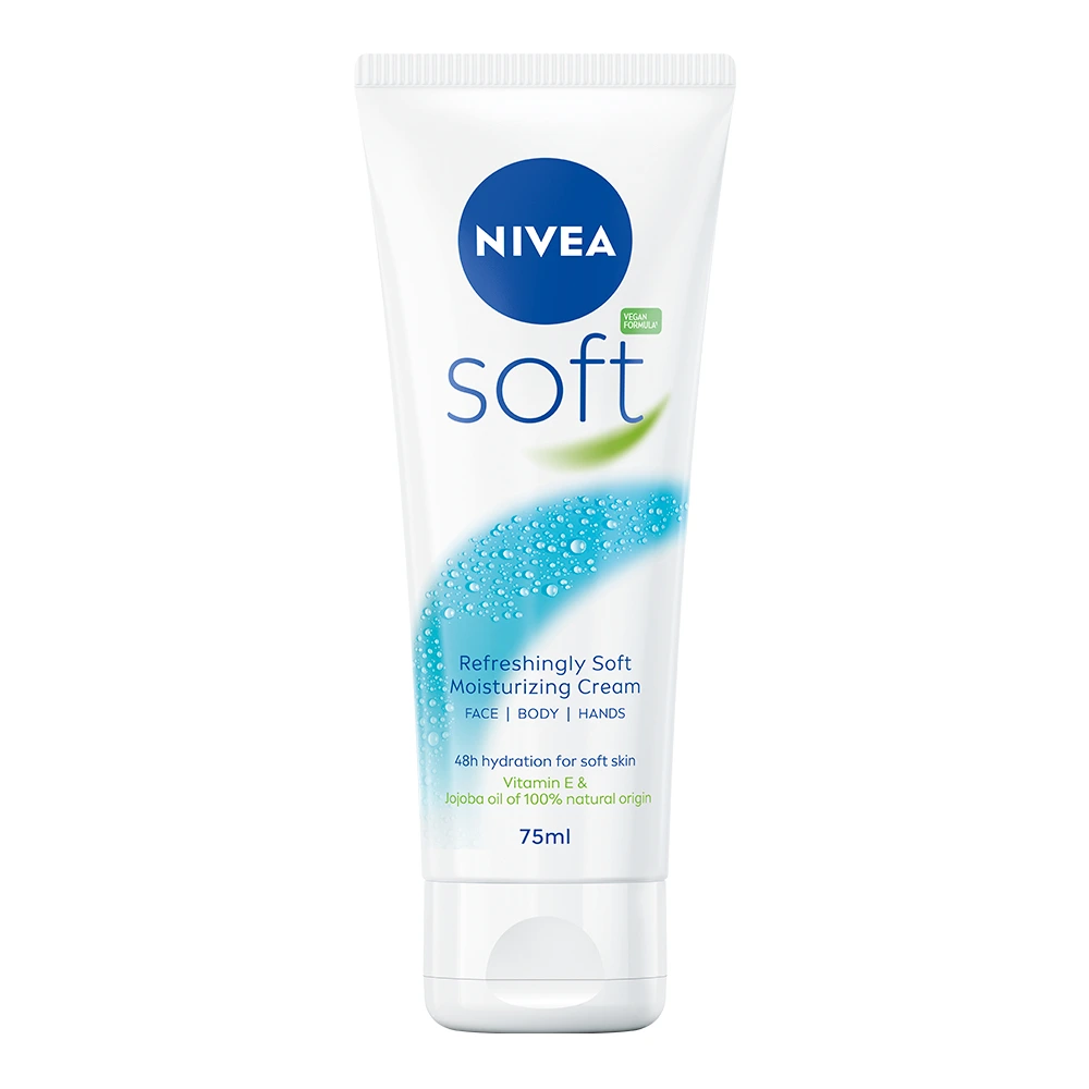 Nivea Soft Cream Tube 75 ml - Hudkräm & bodylotion