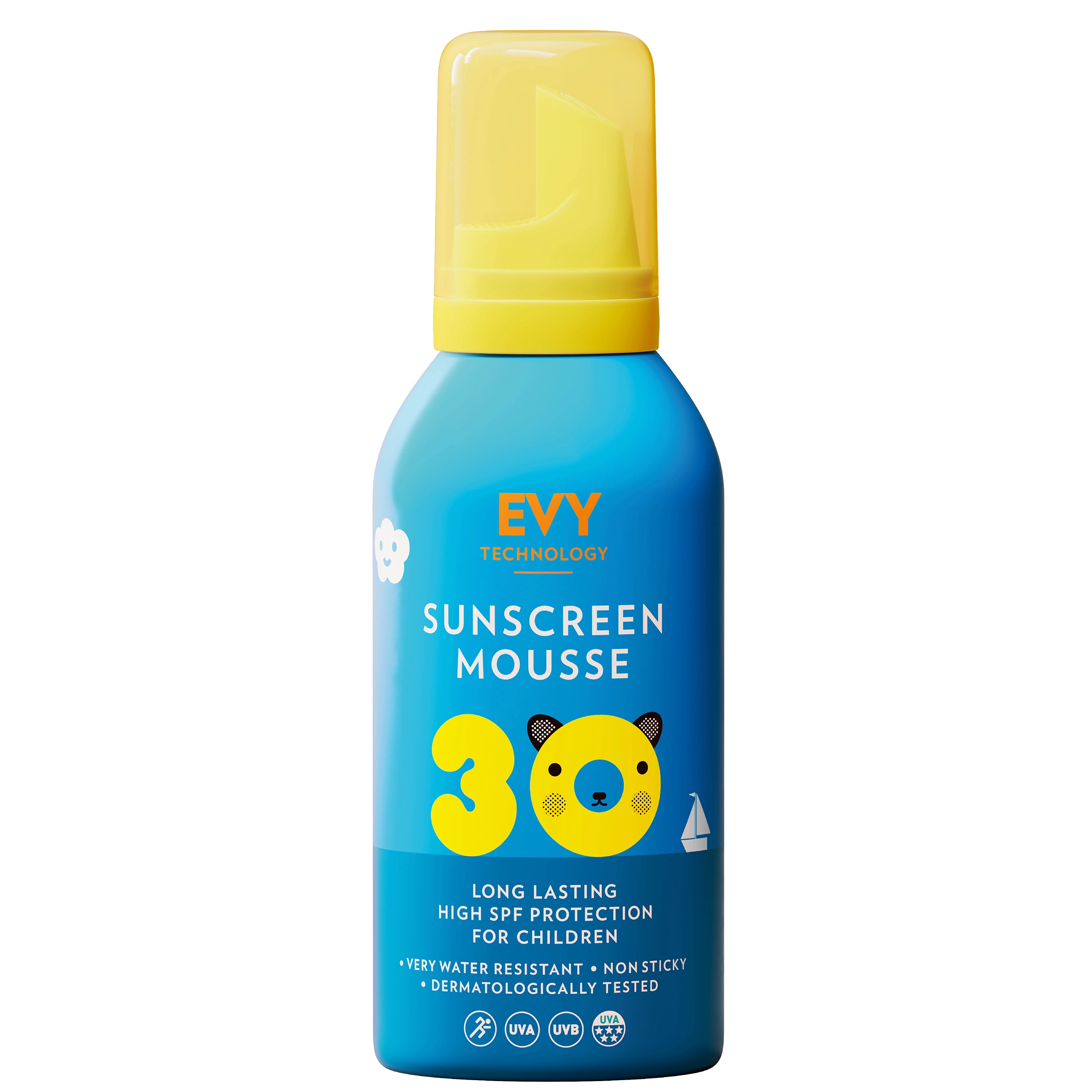 Evy Sunscreen Mousse Kids SPF30 150 ml - Solskydd kropp