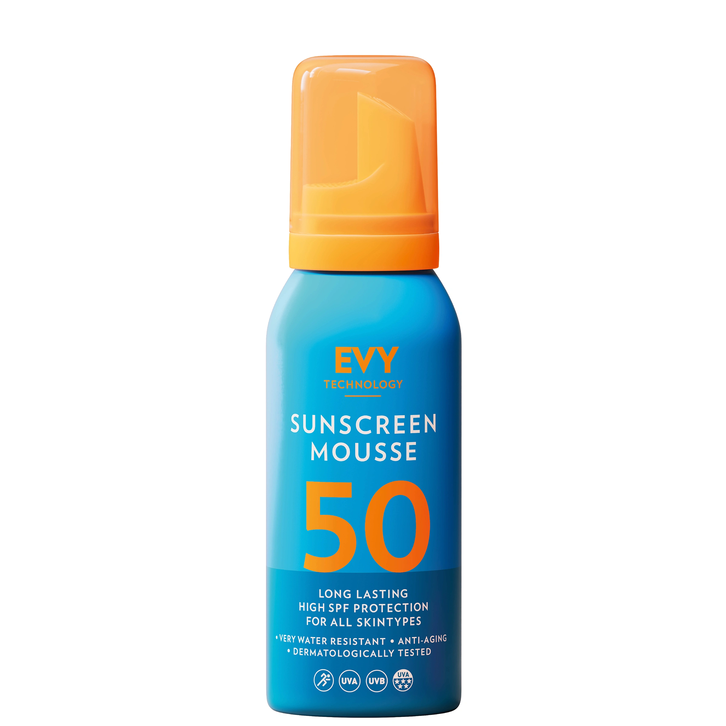 Evy Sunscreen Mousse SPF50 100 ml - Solskydd ansikte