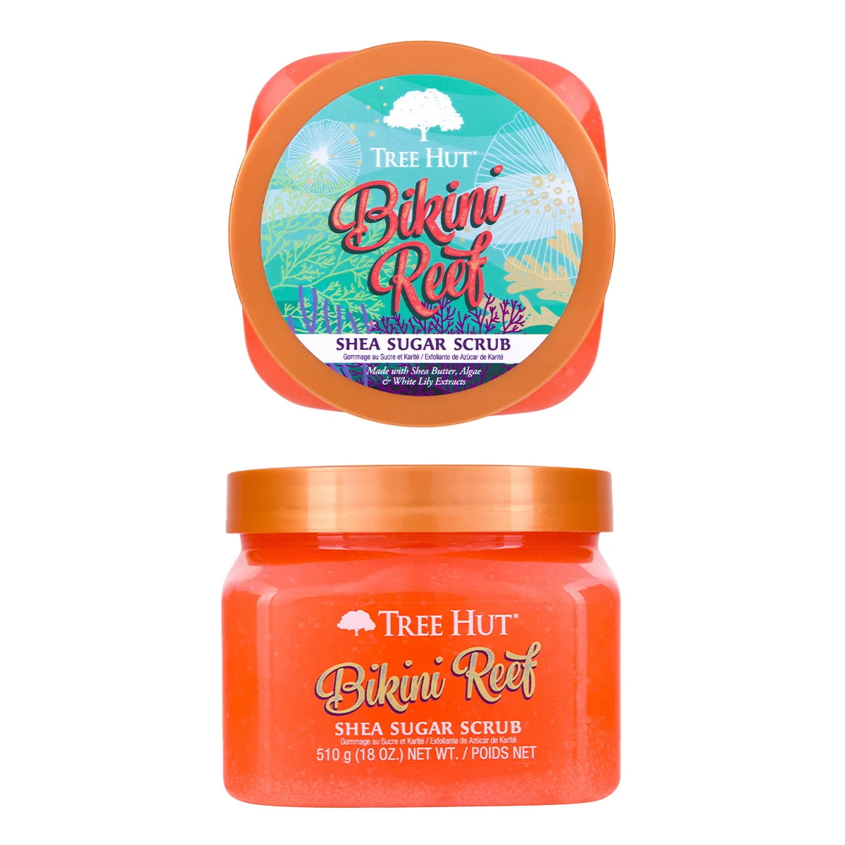 Tree Hut Shea Sugar Scrub Bikini Reef 510 g - Peeling & skrubb