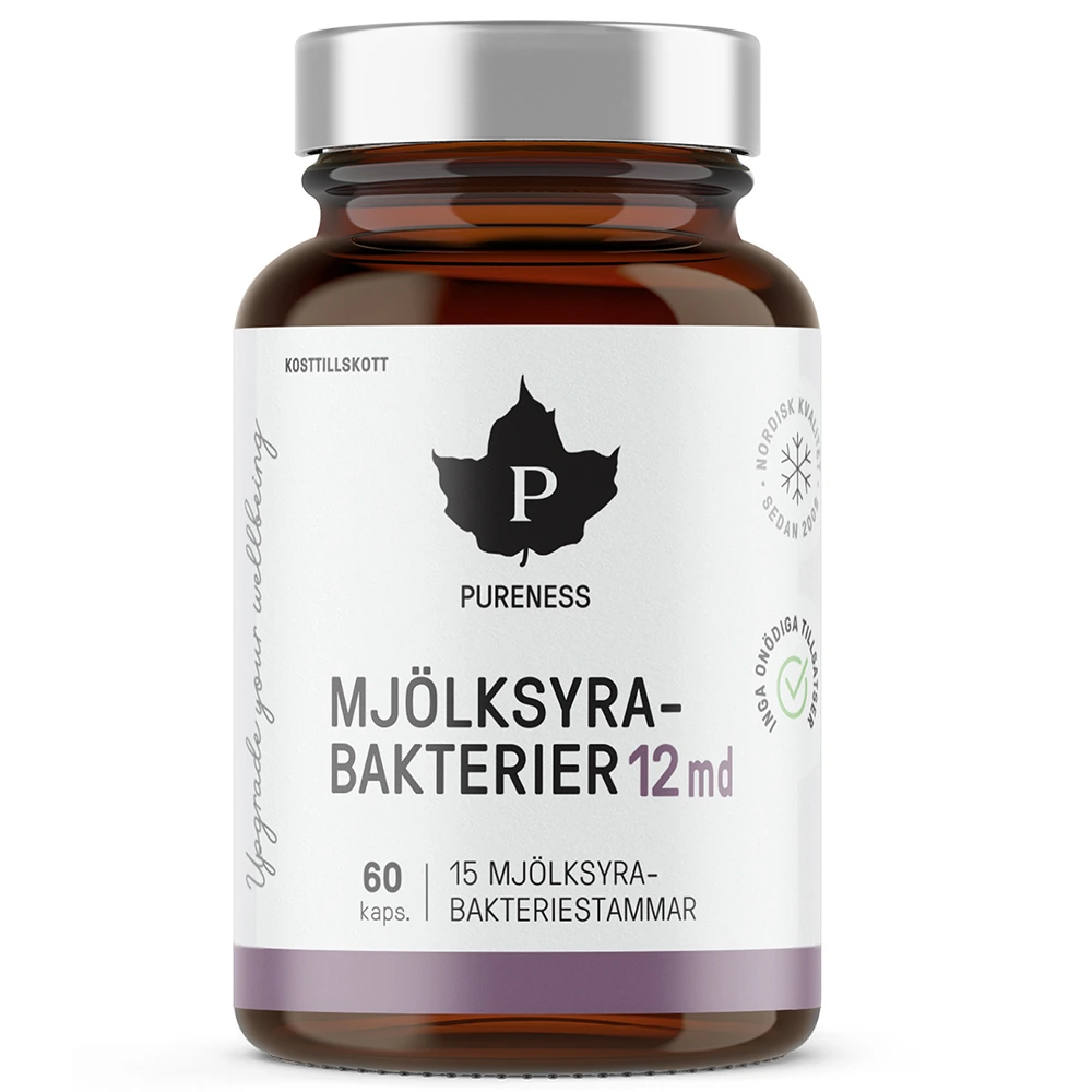Pureness Mjölksyrabakterier 60 st - Mjölksyrabakterier