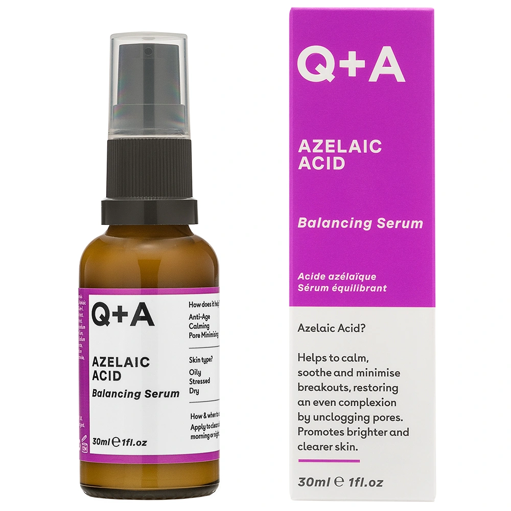 Q+A Azelaic Acid Facial Serum 30 ml - Hyaluronsyra serum