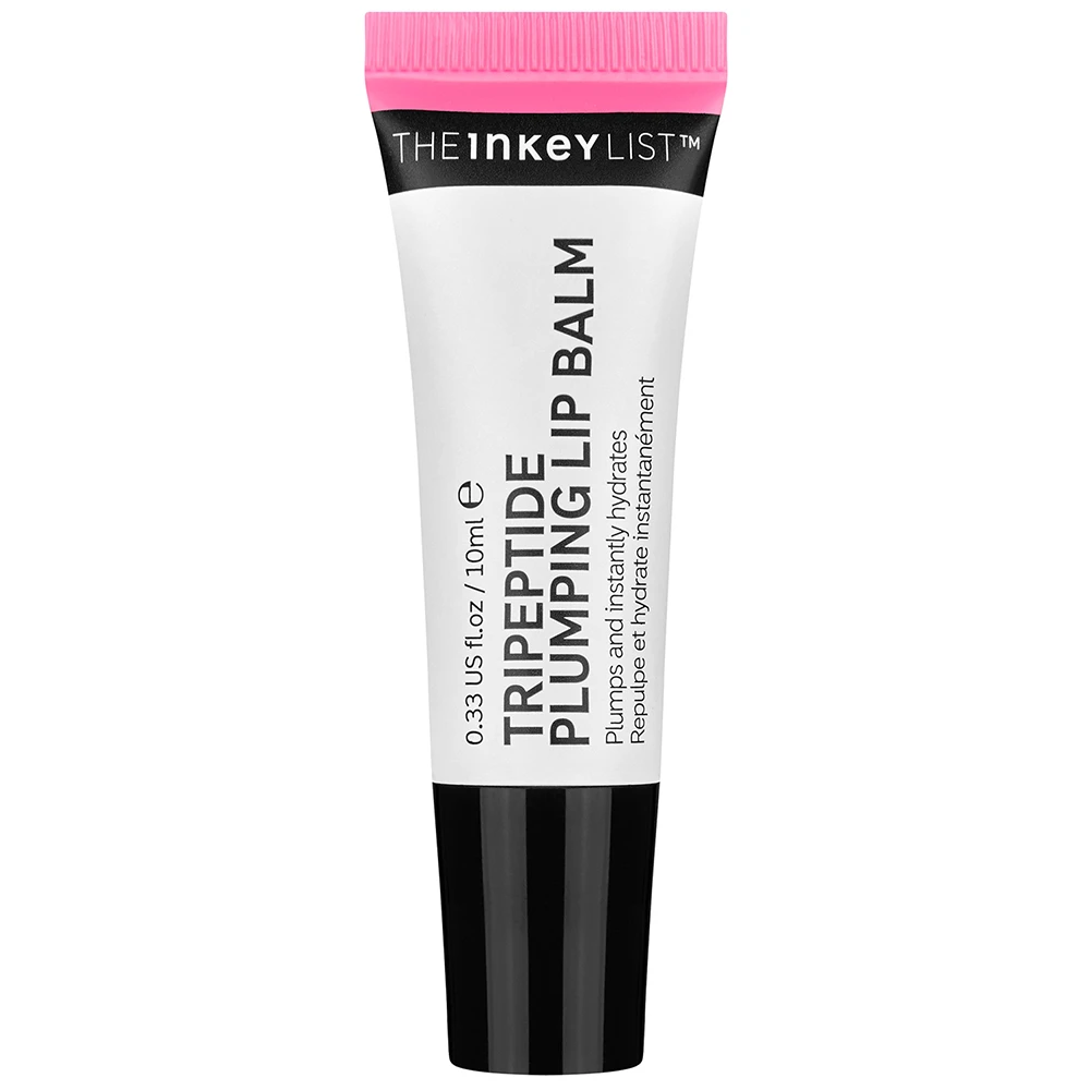 The Inkey List Tripeptide Plumping Lip Balm 10 ml Pink - Läppbalsam