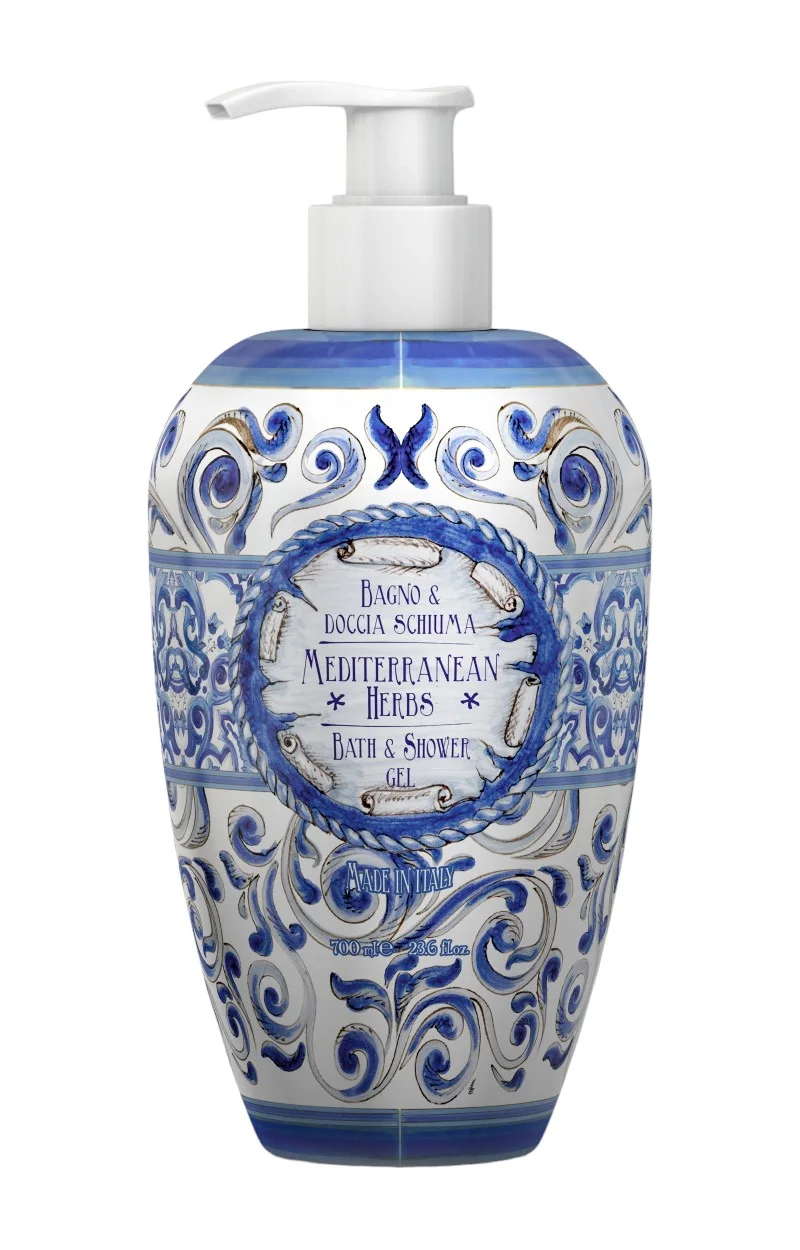 Rudy La Mailoiche Bath & Shower Mediterranean Herbs 700 ml - Badskum