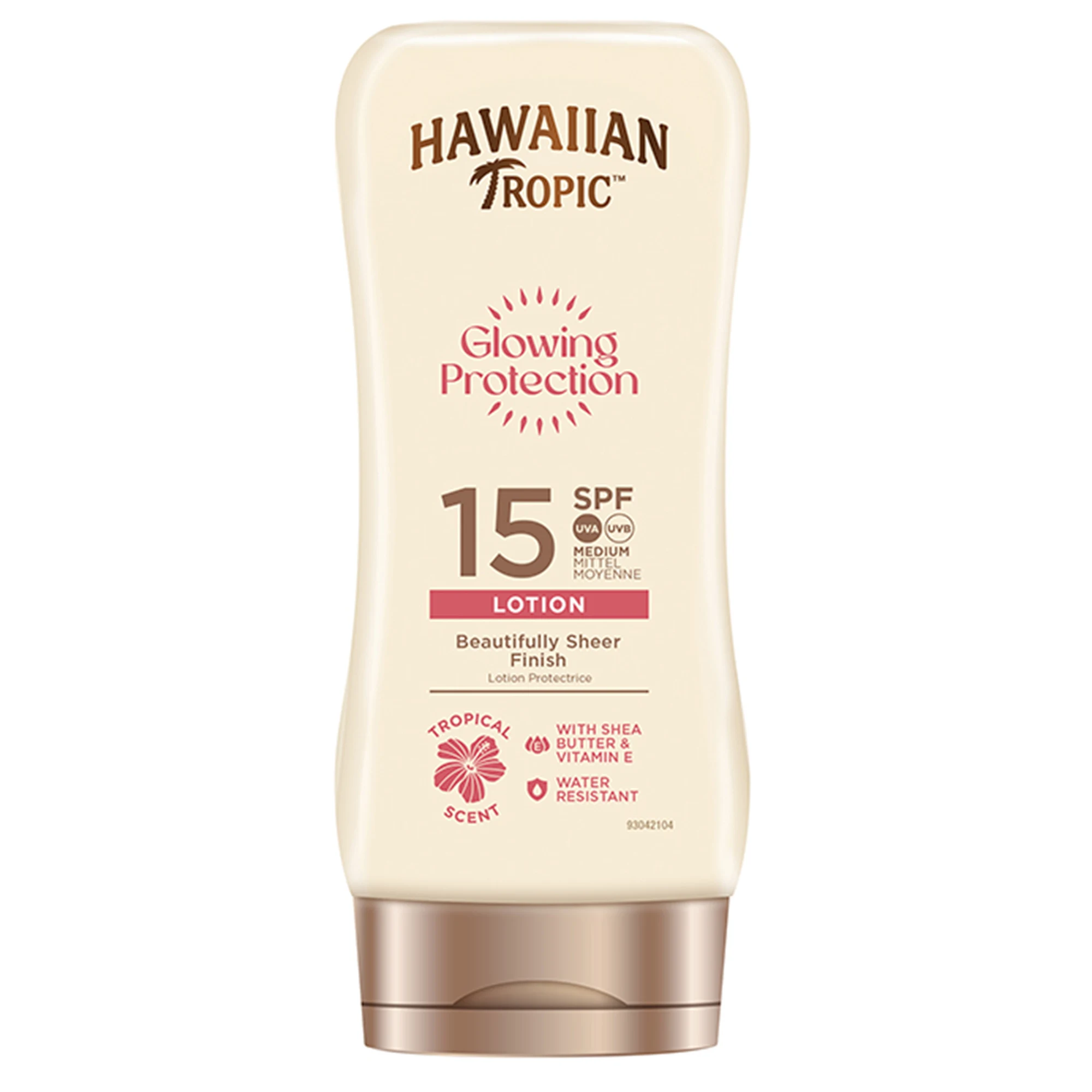 Hawaiian Tropic Glowing Protection Lotion SPF15 180 ml - Solskydd kropp