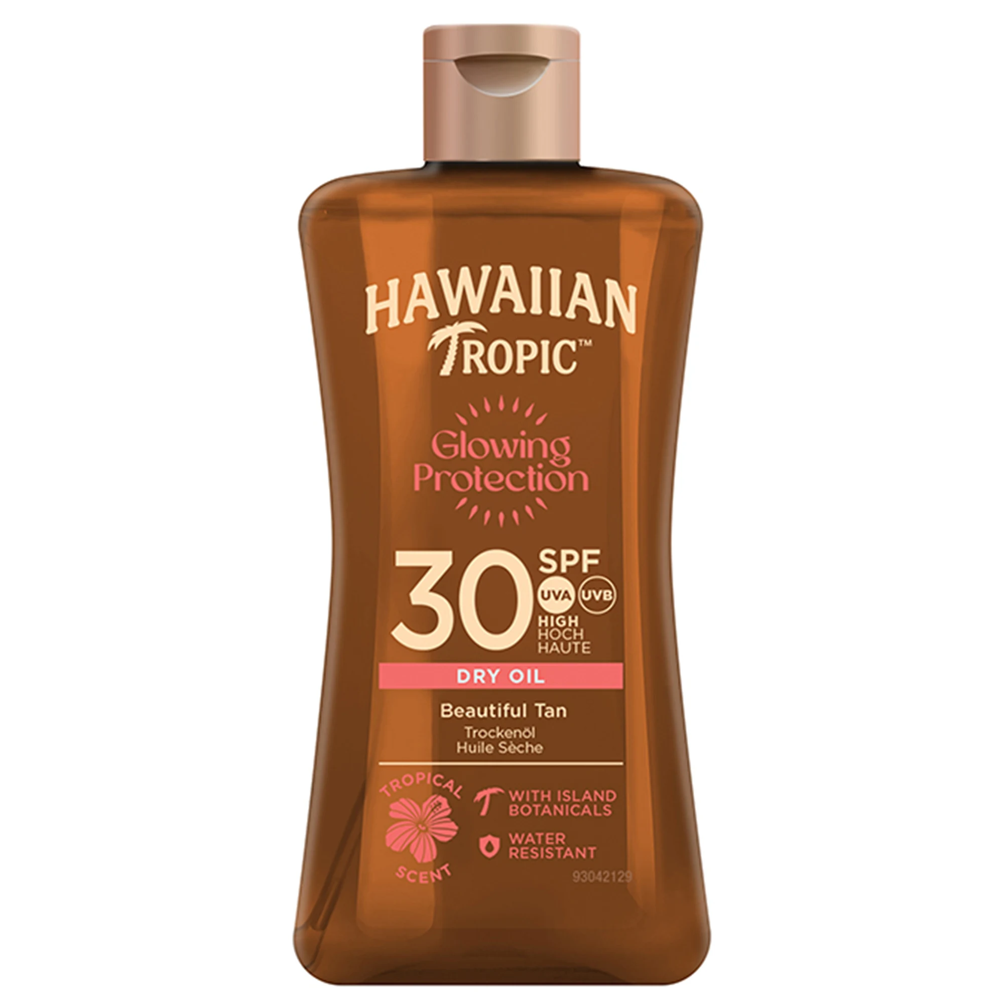 Hawaiian Tropic Glowing Protection Dry Oil SPF30 100 ml - Solskydd kropp