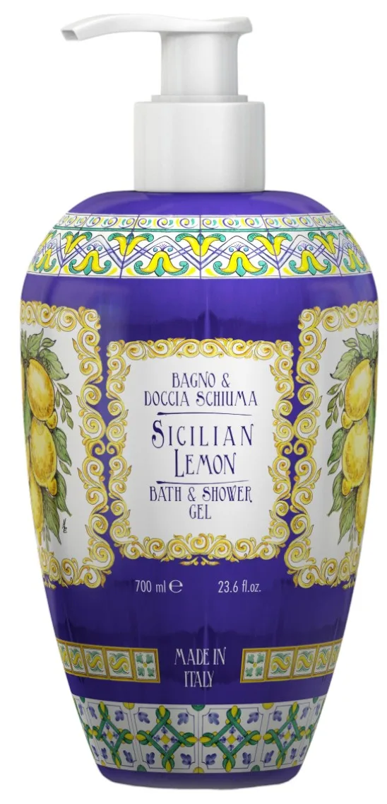 Rudy La Maioliche Bath & Shower Sicilian Lemon 700 ml - Badskum