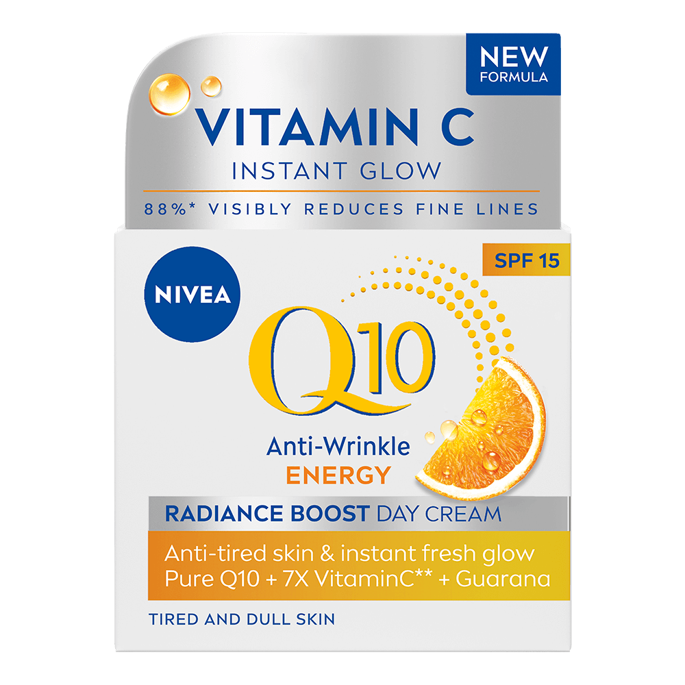 Nivea Q10 Energy Day Cream SPF 15 50 ml - Ansiktskräm - dagkräm
