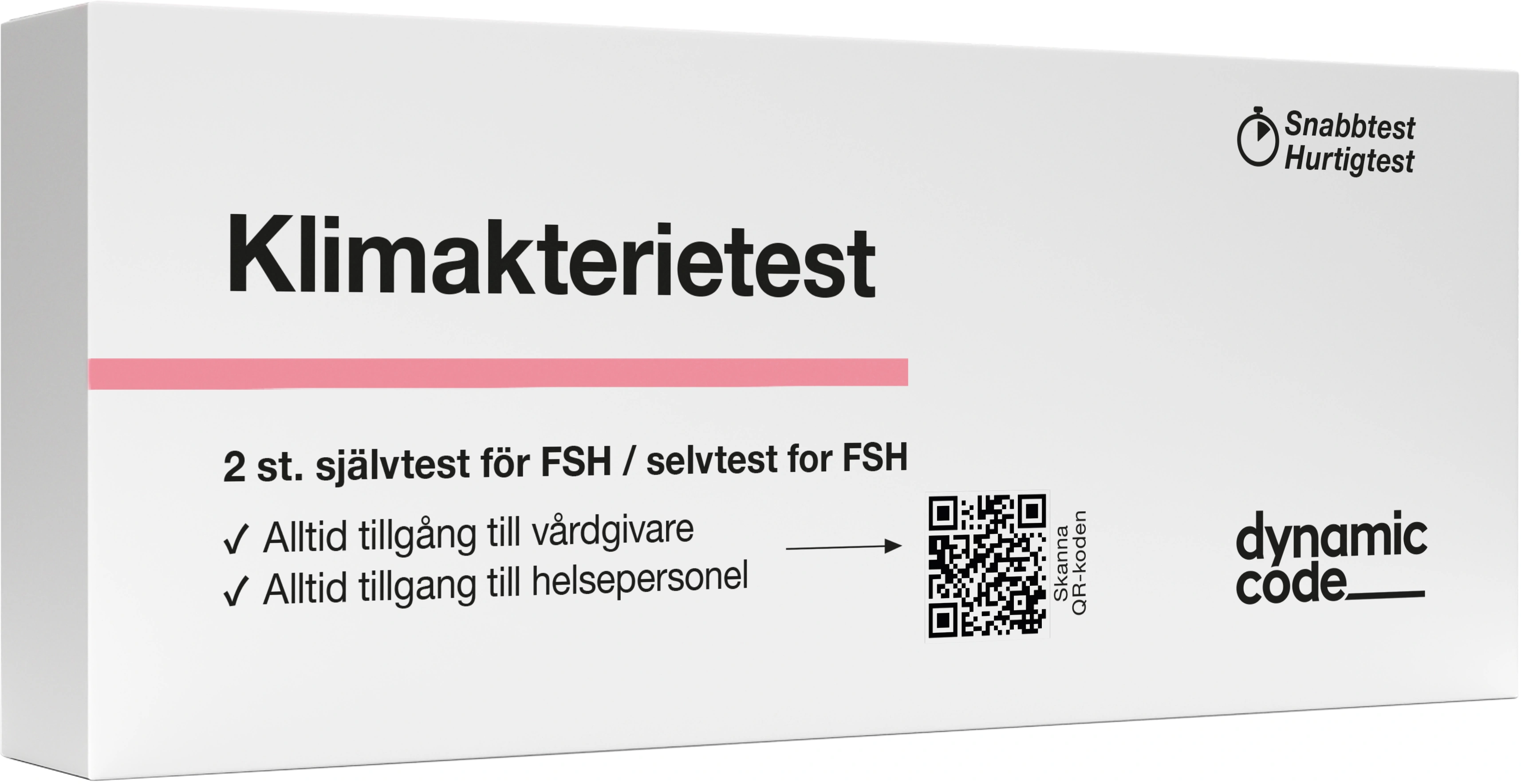 Dynamic Code Klimakterietest - Övriga självtester