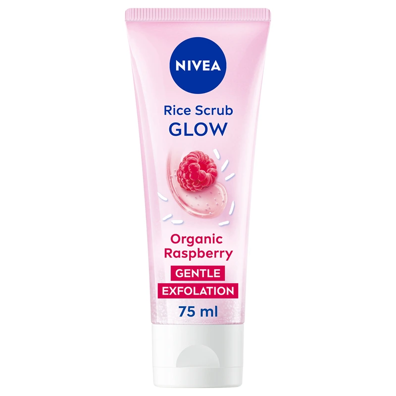 Nivea Glow Rice Scrub 75 ml - Exfoliering & peeling för ansikte