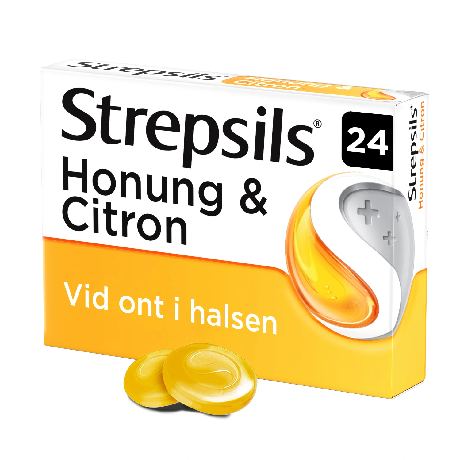 Honung & Citron, sugtablett 24 st