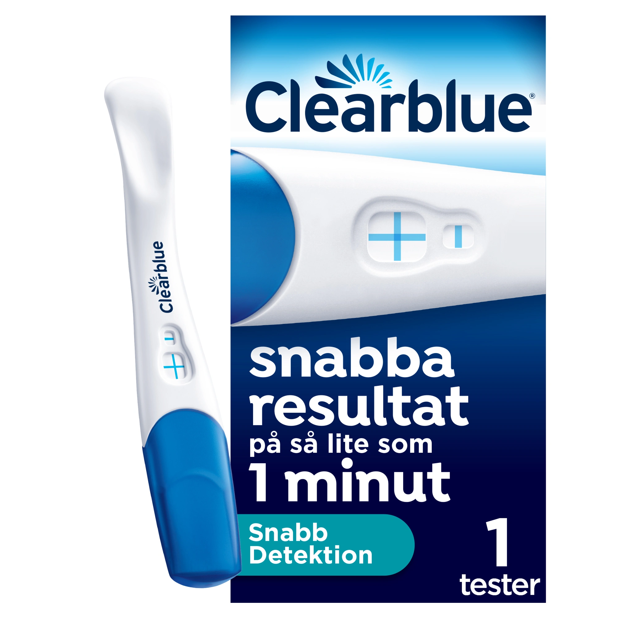Clearblue Rapid Detection Graviditetstest 1 st - Bli gravid