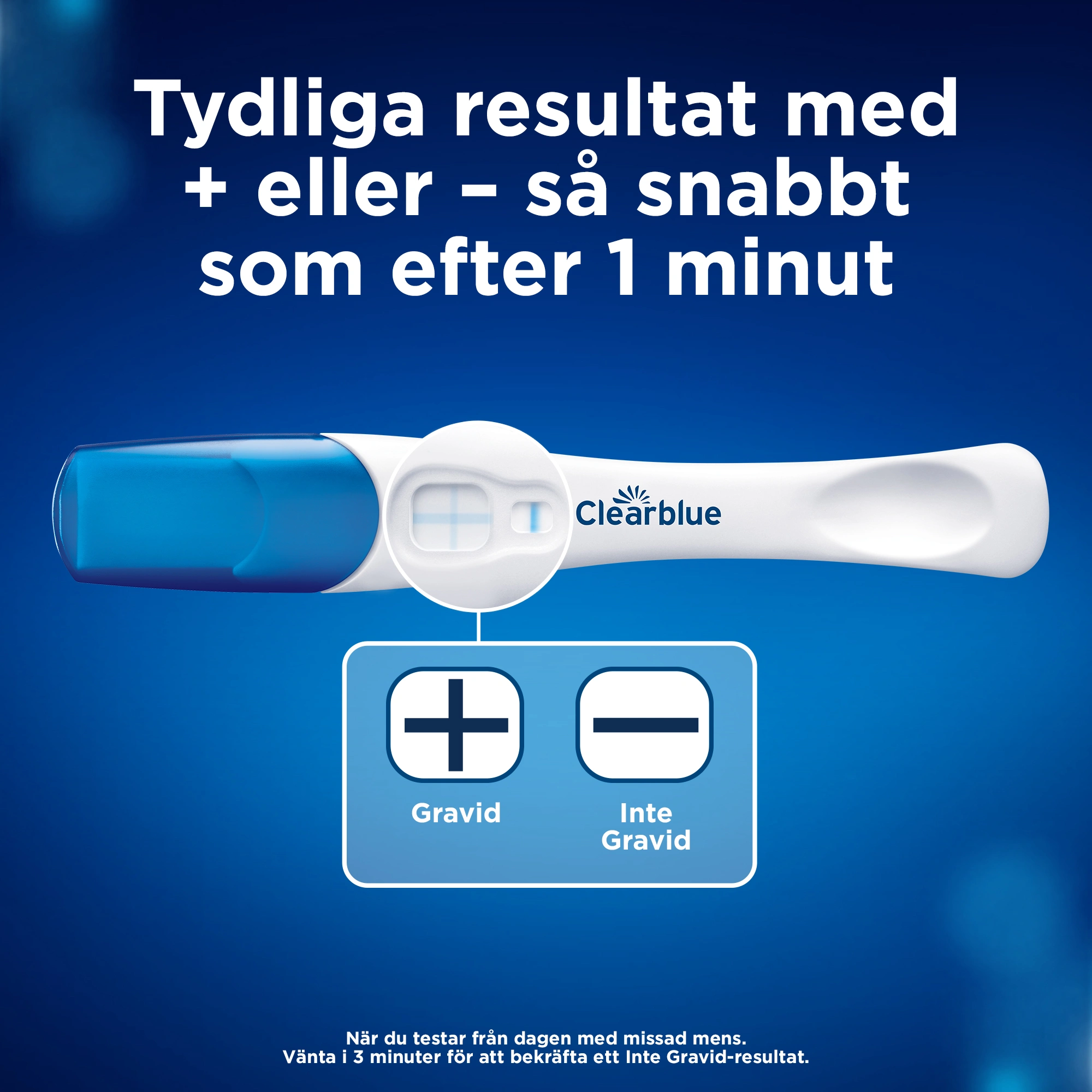 Clearblue Rapid Detection Graviditetstest 2 st - Bli gravid