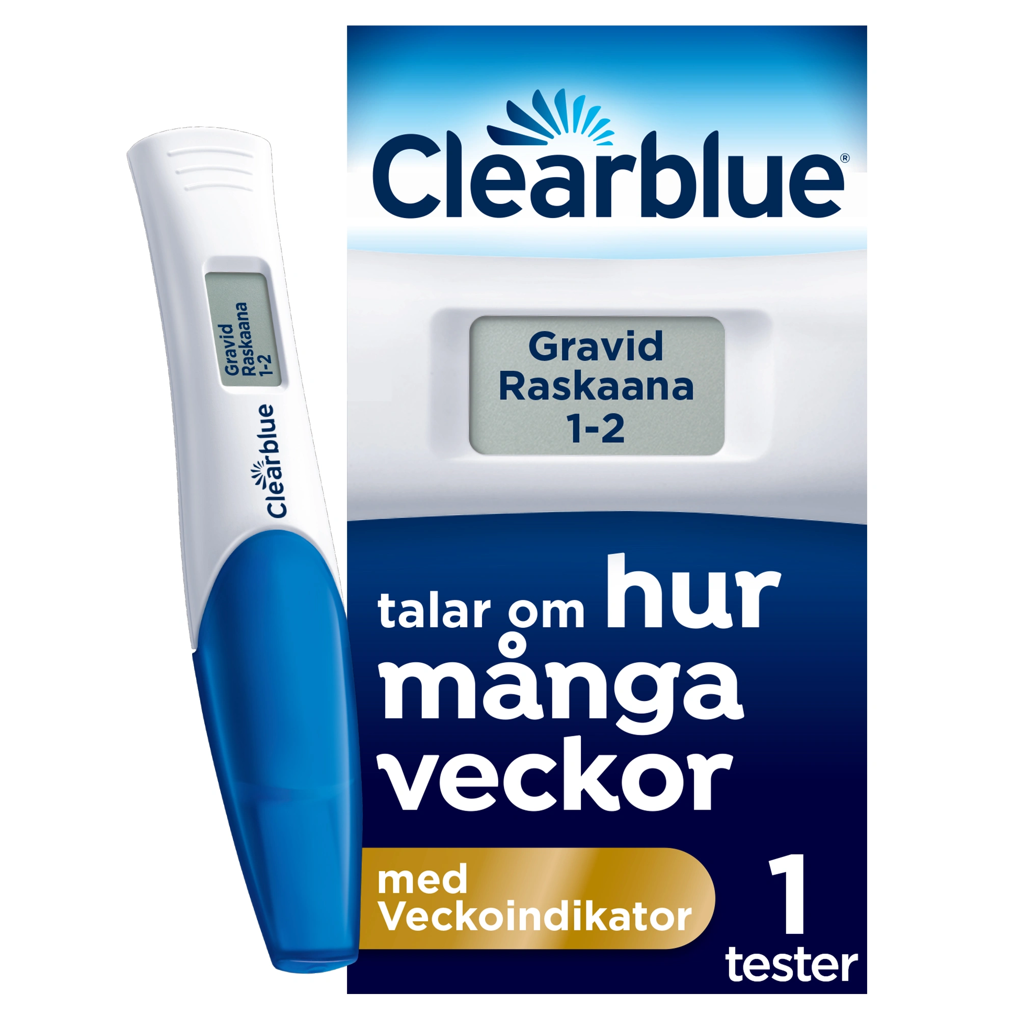Clearblue Digital Graviditetstest med veckoindikator 1 st - Bli gravid