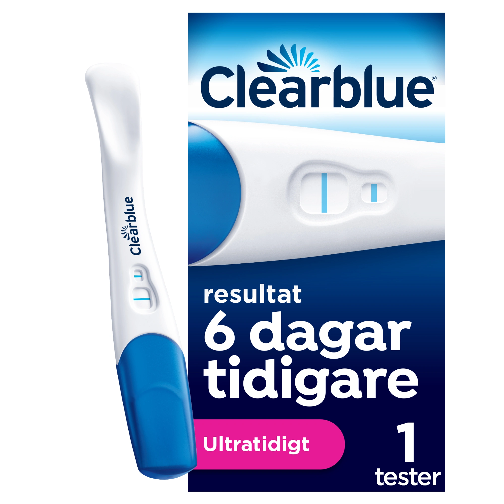 Clearblue Ultratidigt Graviditetstest 1 st - Graviditetstest
