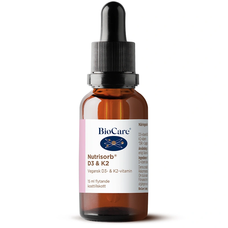 BioCare Nutrisorb D3 & K2 15 ml - D-vitamin