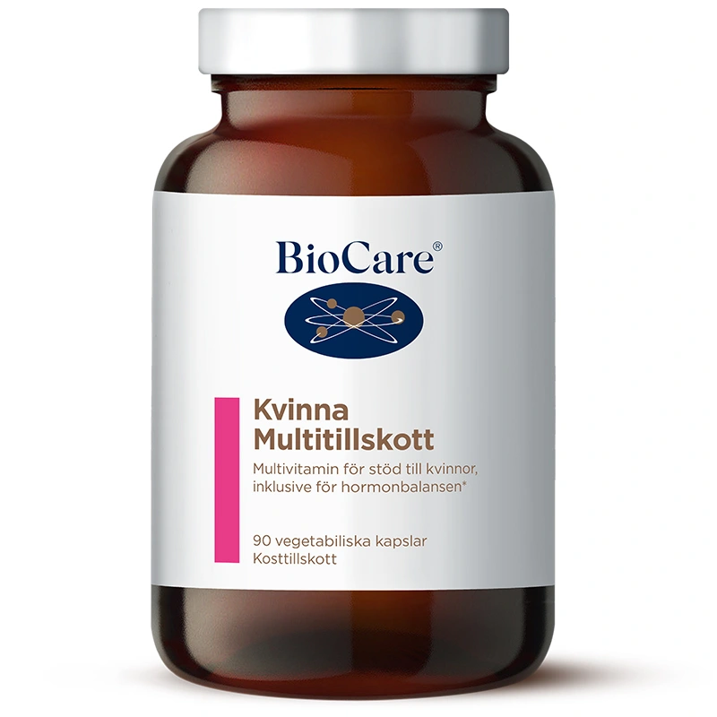 BioCare Kvinna Multitillskott 90 kapslar - Kosttillskott för kvinnor