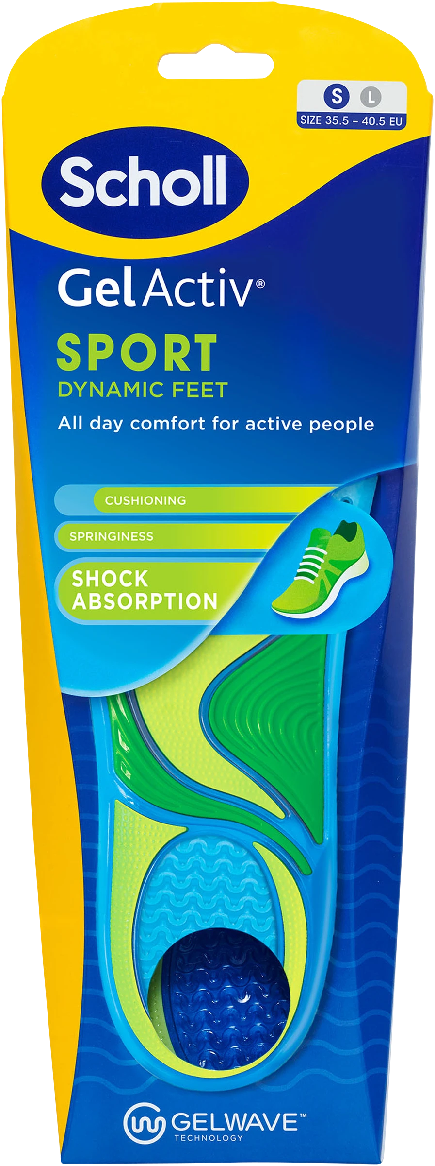 Scholl Gel Activ Insole Sport S - Skosulor & skoinlägg