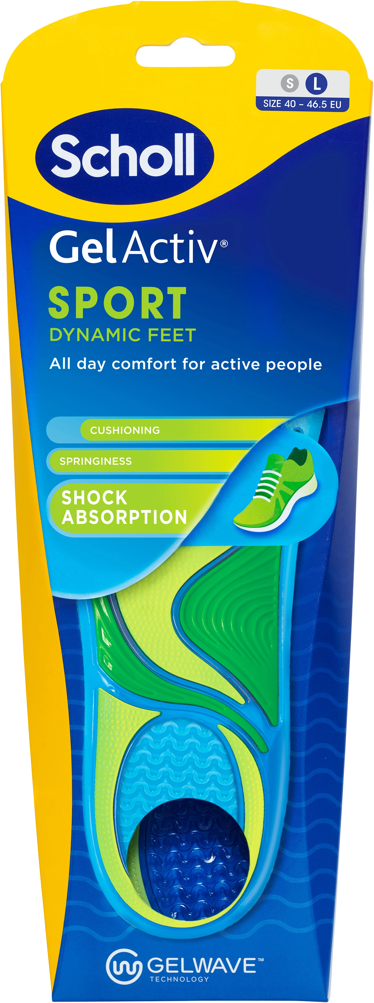 Scholl Gel Activ Insole Sport L - Skosulor & skoinlägg