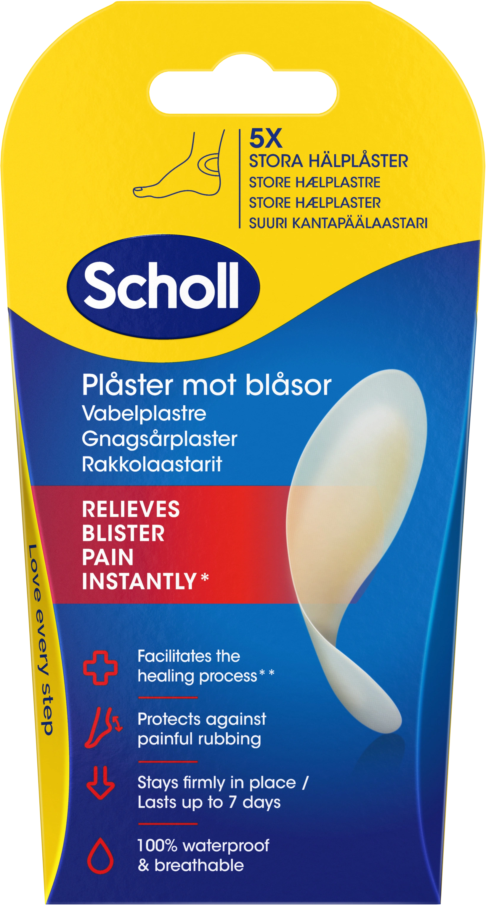 Scholl Blister Plasters Heel - Skavsår & fotblåsor