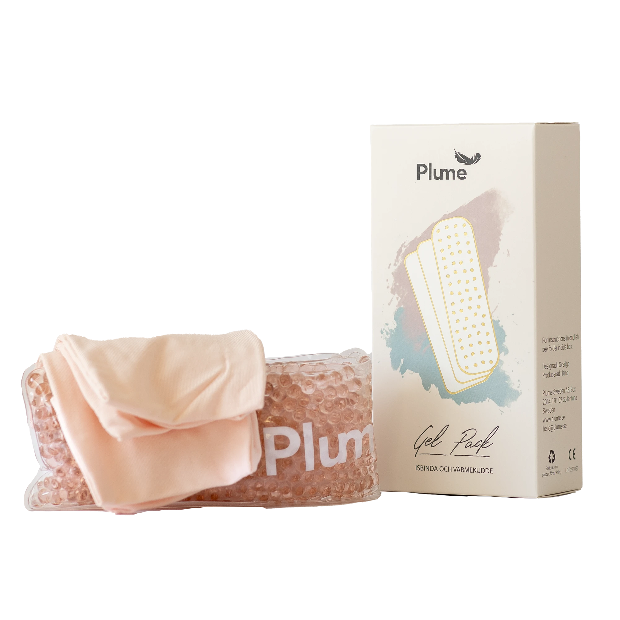 Plume Gel Pack Kyl- Och Värmekudde - Mensvärk