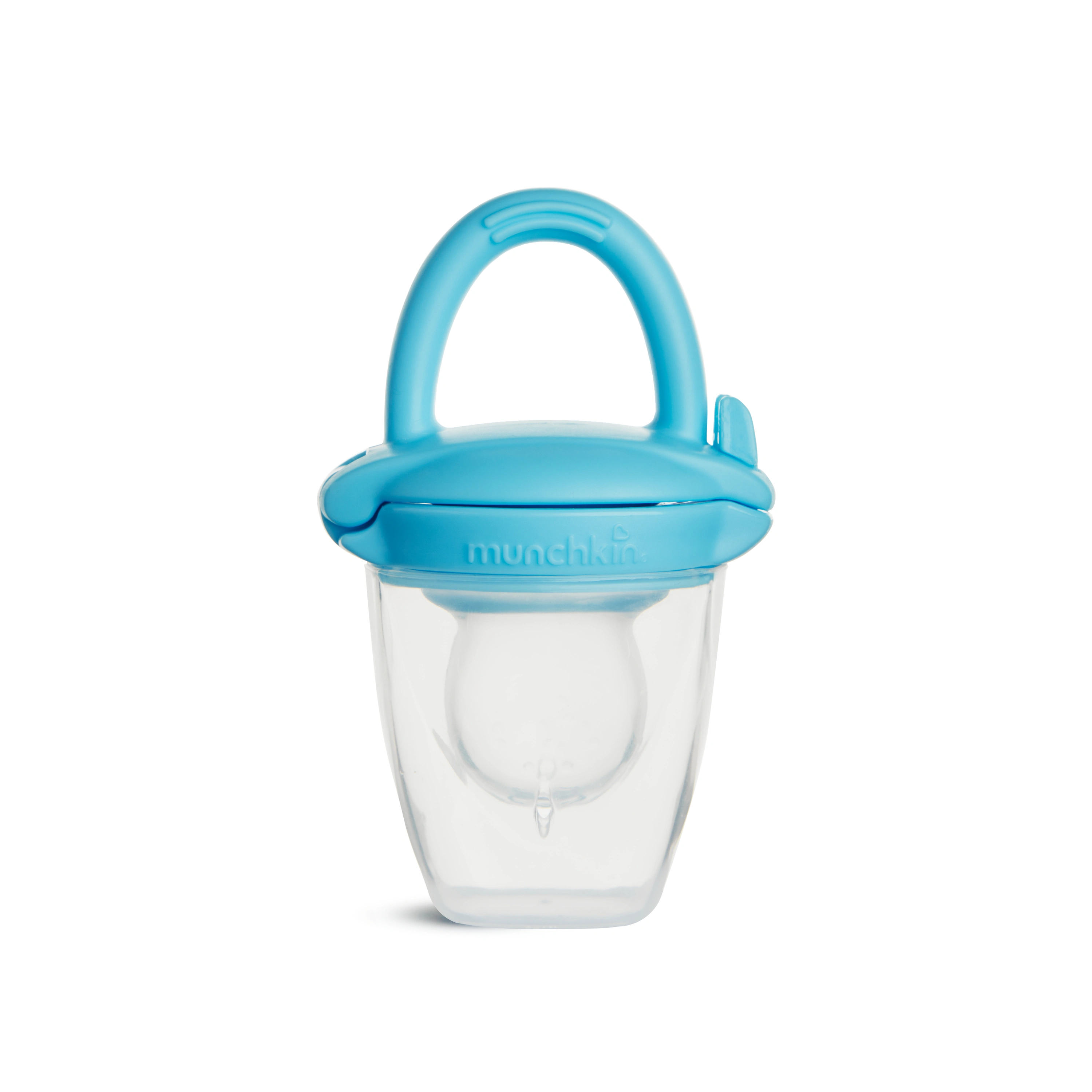 Munchkin Baby Food Feeder Silikon Blue - Smaknappar