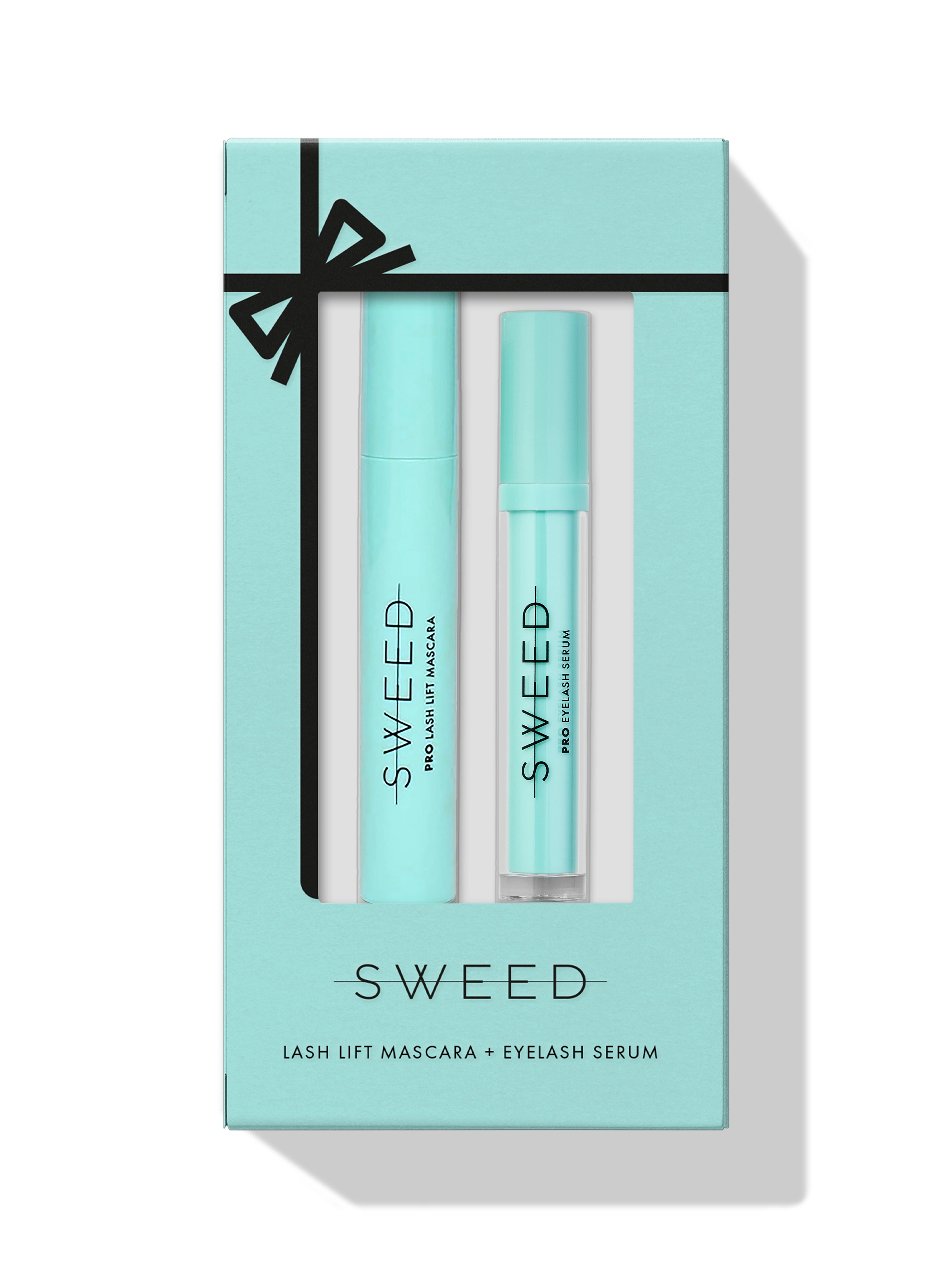 Sweed Powerduo: Lash Lift Mascara 8 ml + Serum 3 ml - Ögonfransserum