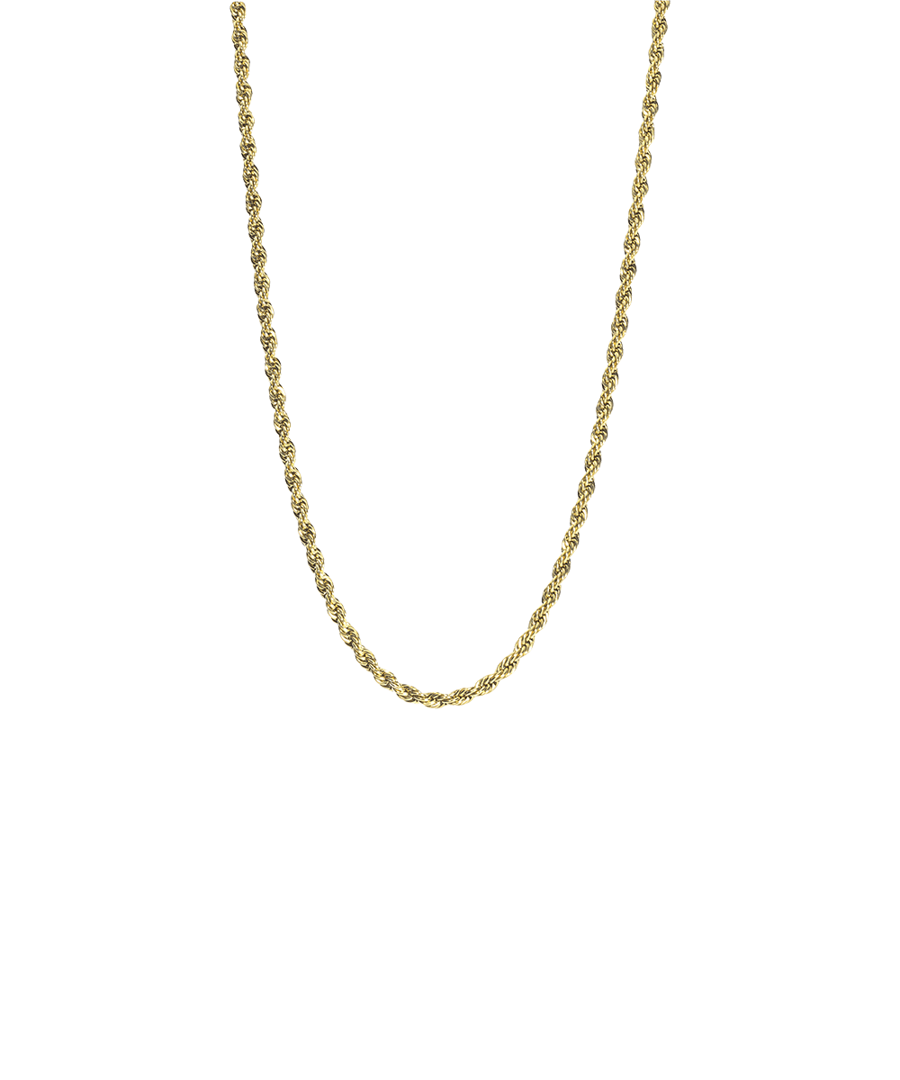 Blomdahl Halsband Golden Twist 2,5 mm - Hudvänliga smycken