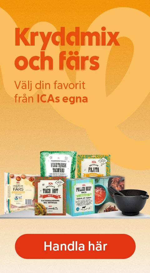 ICAs egna kryddmix och färs