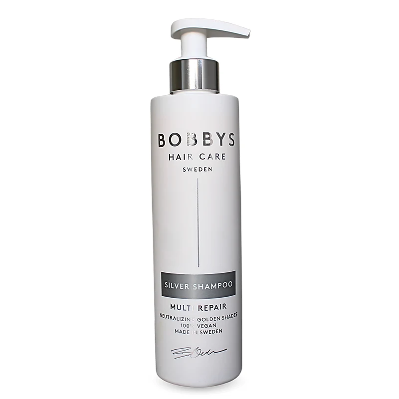 Bobbys Hair Care Sweden Silver Shampoo 250 ml - Schampo för fett hår