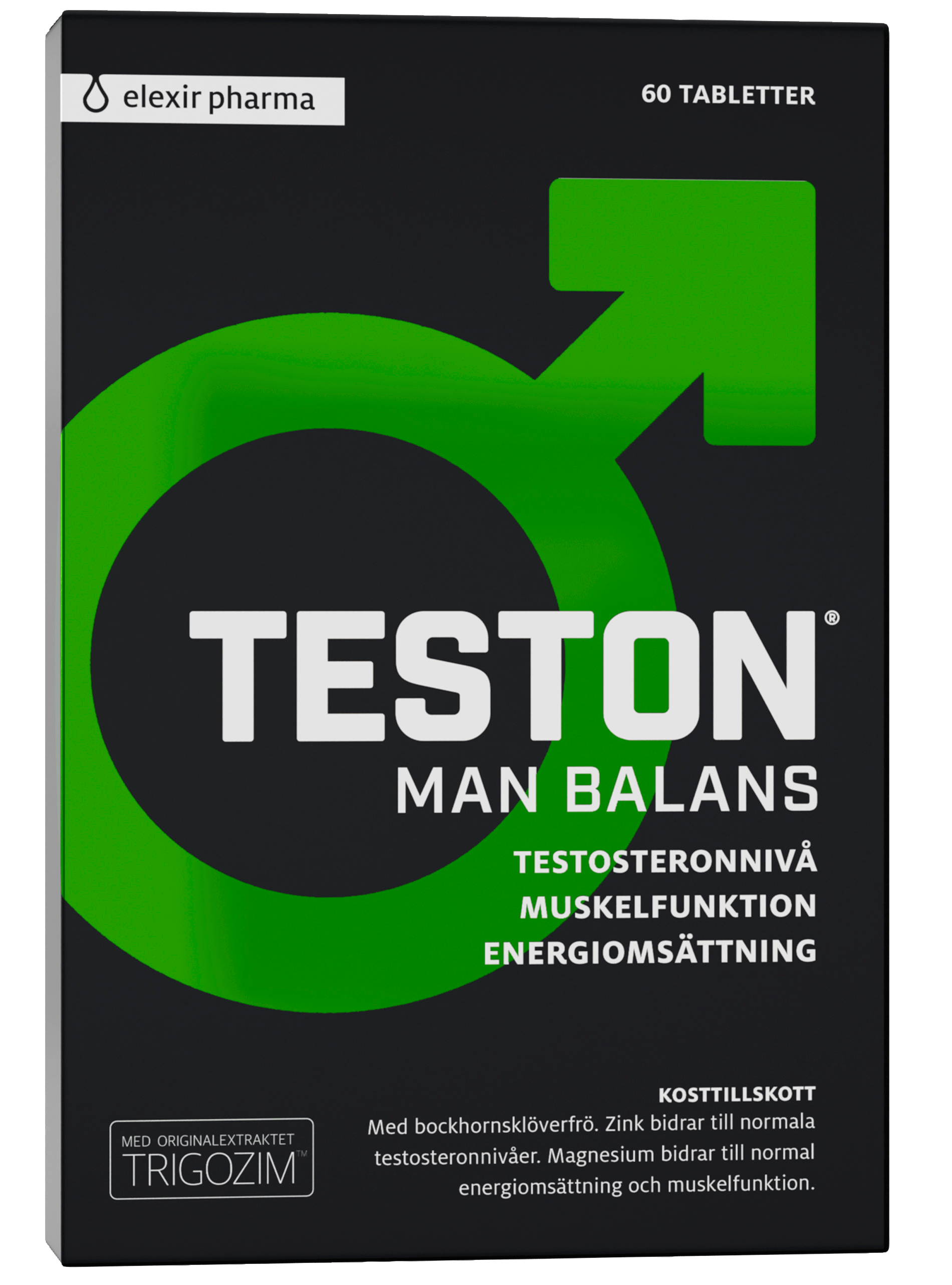 Elexir Pharma Teston Man Balans 60 tabletter - Kosttillskott för män
